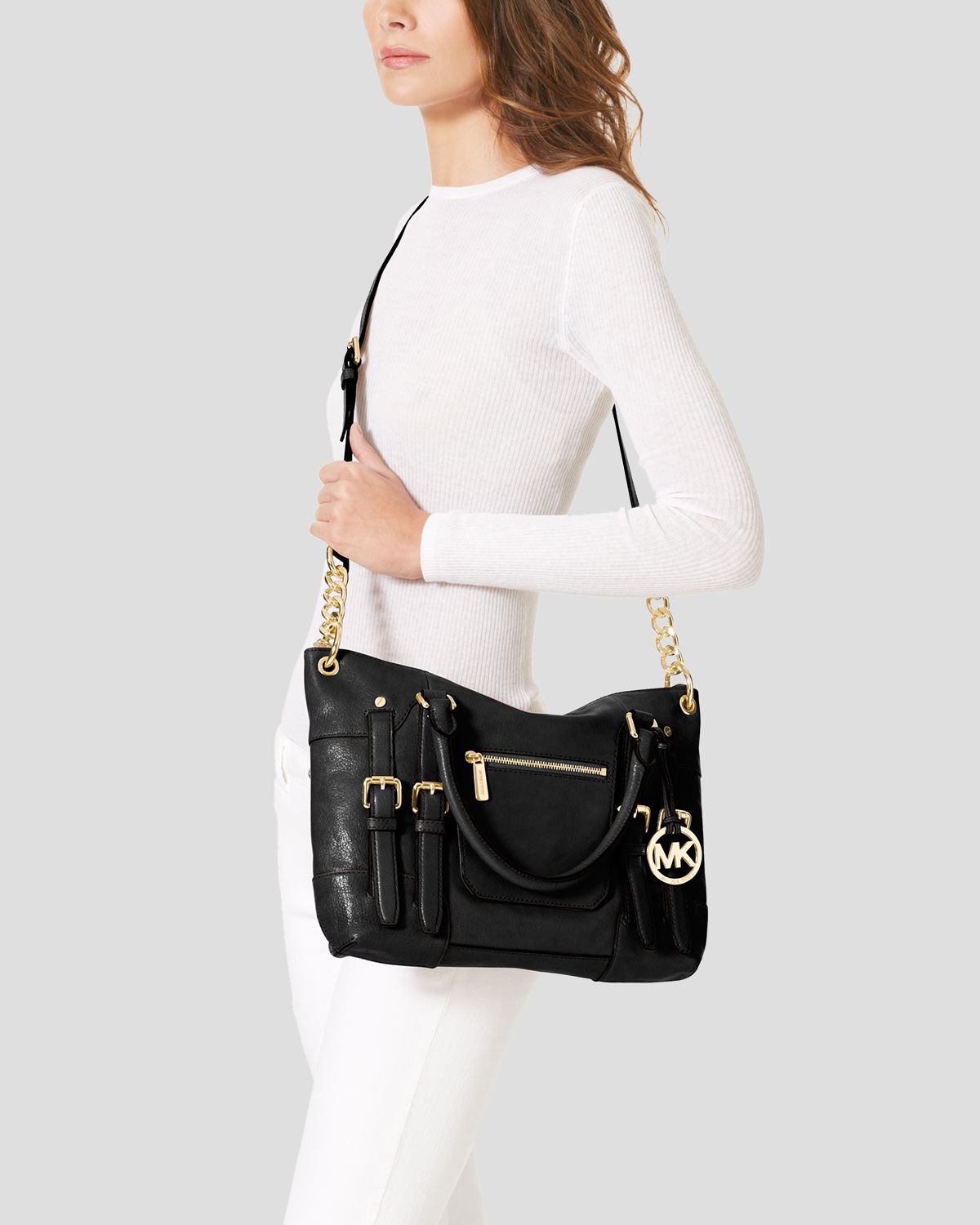 michael kors satchel mcgraw