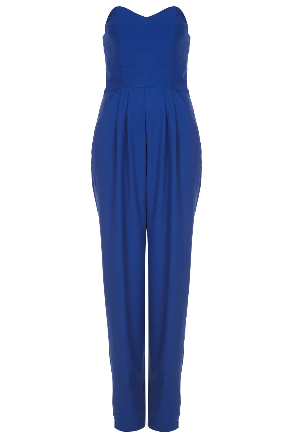 topshop blue jumpsuit