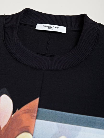 Givenchy Bambi Print Sweatshirt in Black | Lyst