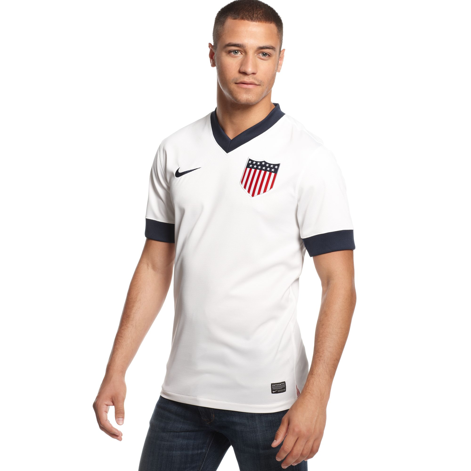 Nike Usa Home Replica Jersey in White for Men (Football White) | Lyst
