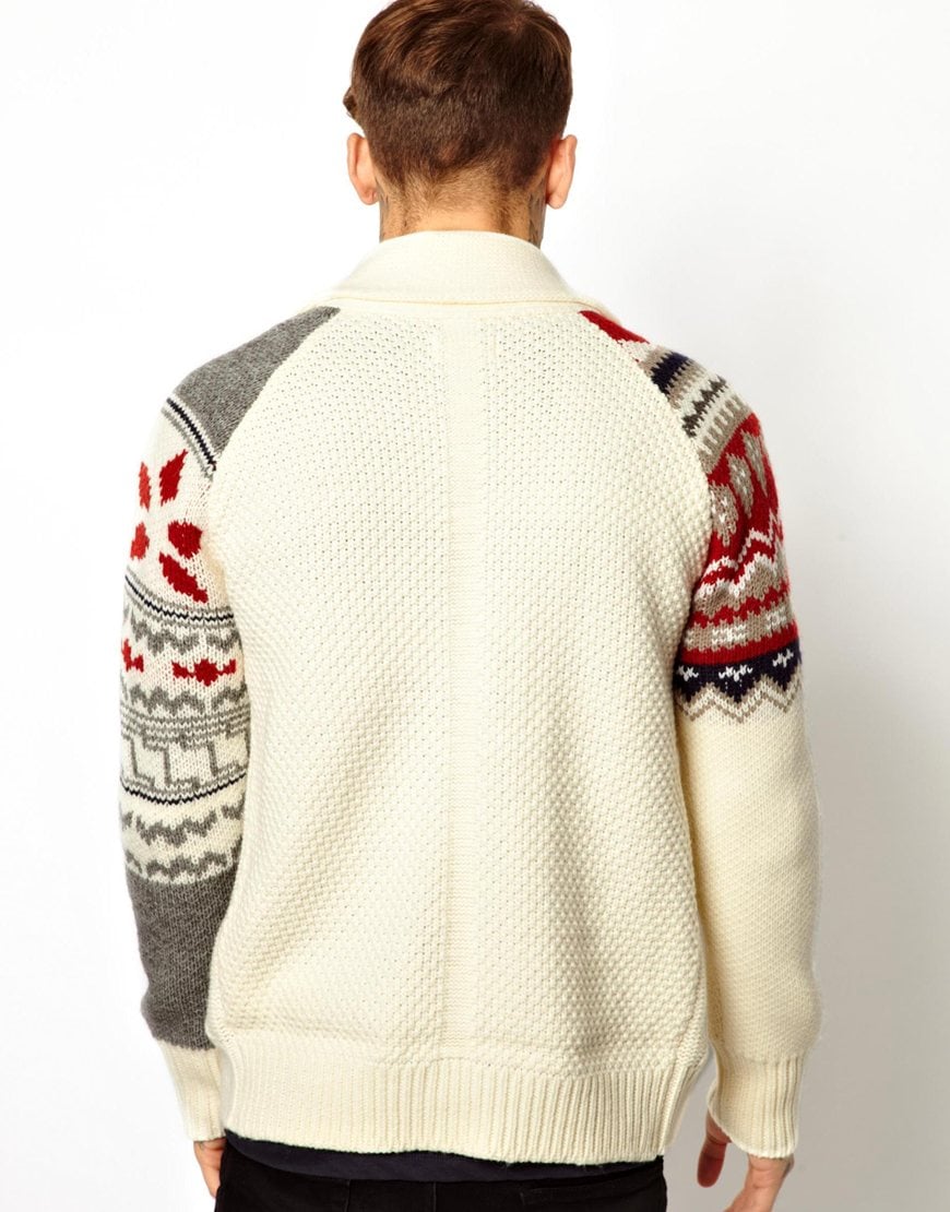 Lyst - Eleven Paris Vyuri Cardigan in White for Men