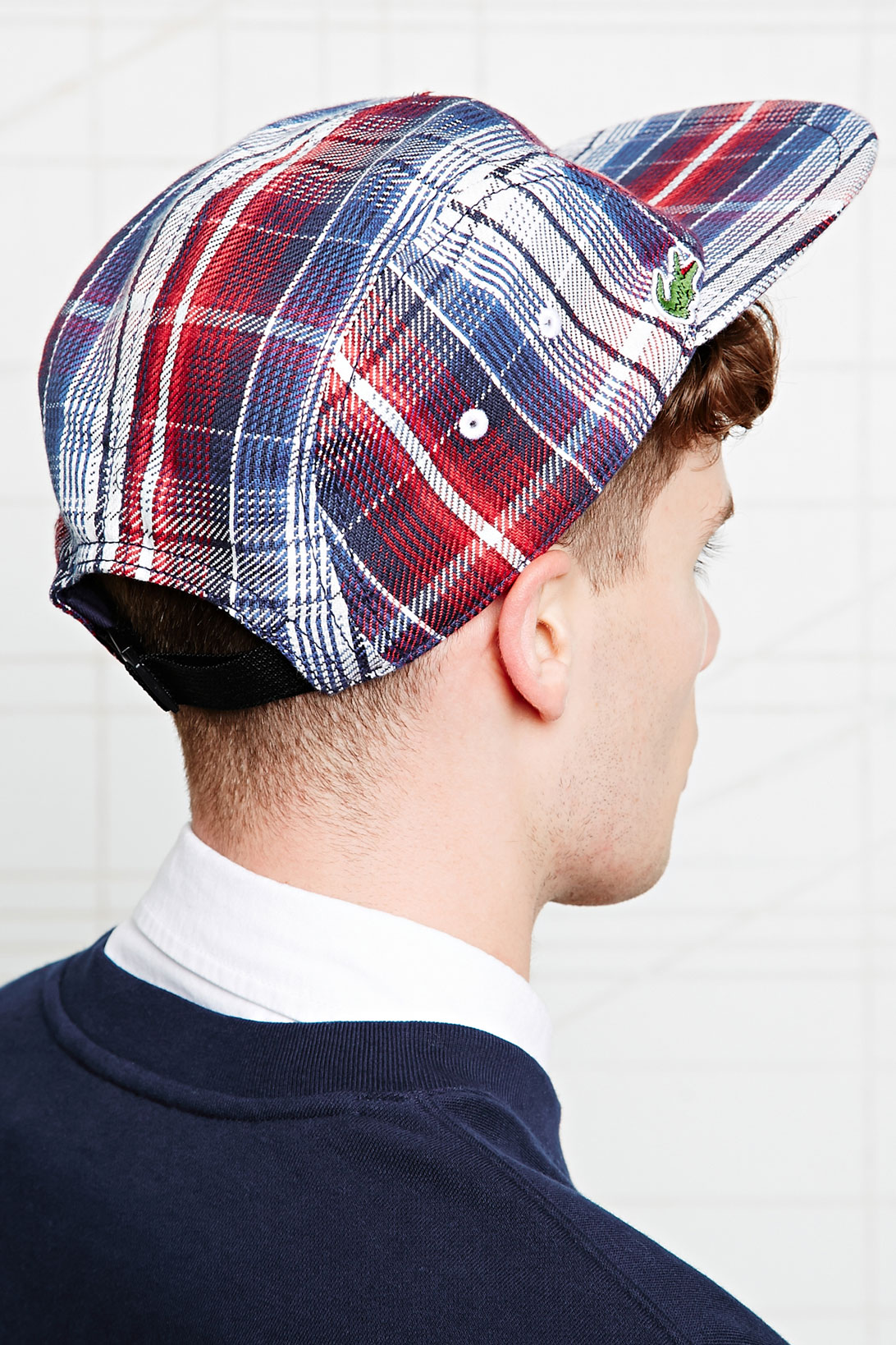 lacoste cap 5 panel
