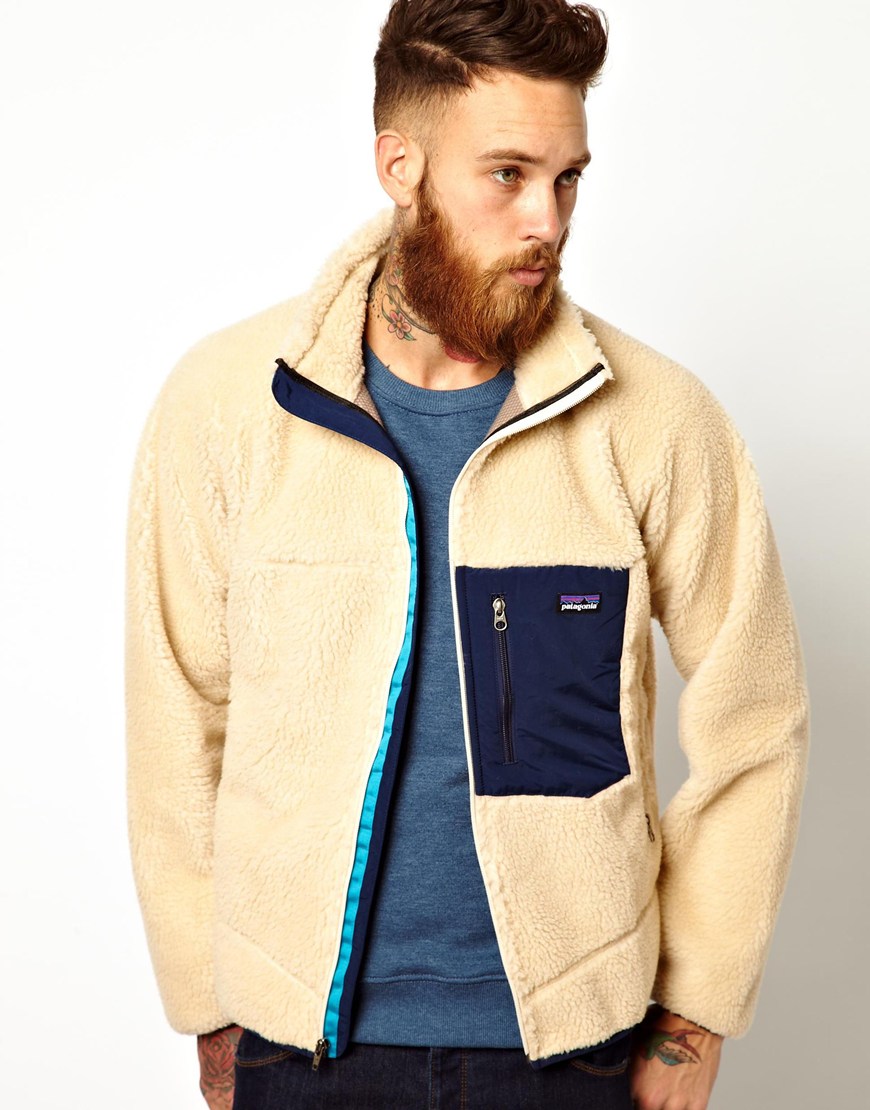 Lyst - Patagonia Patagonia Retro X Fleece Jacket in Natural for Men