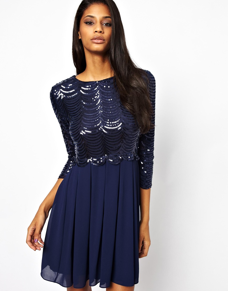 Blue sequin skater dress Find yourself in the spotlight in the Sparkle and Shine Rose Gold Sequin Skater Dress! Sequins decorate a surplice bodice atop a woven skater skirt. Shop by Color White Dresses Black Dresses Red Dresses Blue Dresses Green Dresses Purple Dresses Teal Dresses Pink Dresses Peach Dresses Grey Dresses Coral and Orange Find yourself in the /5(28).