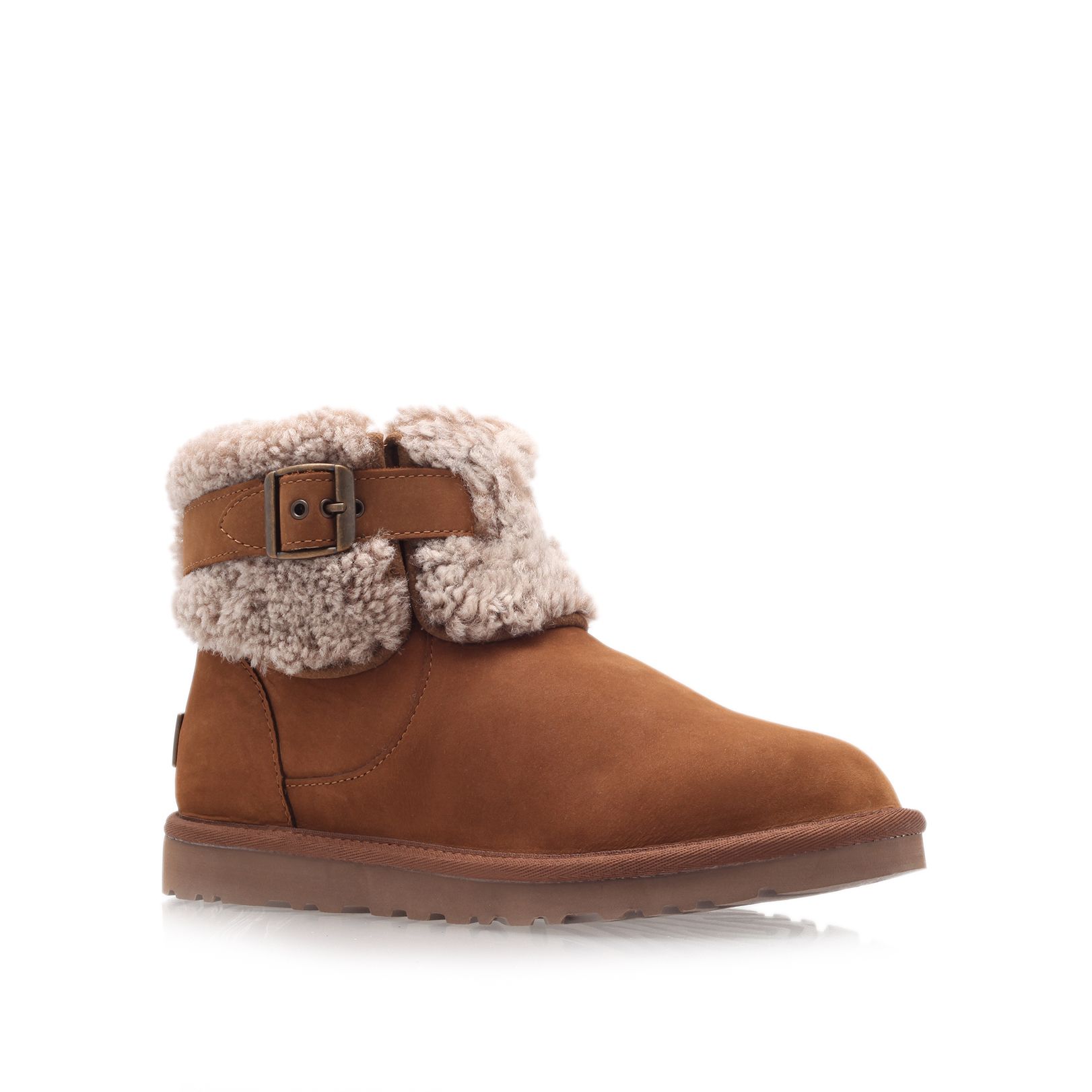 light tan flat boots