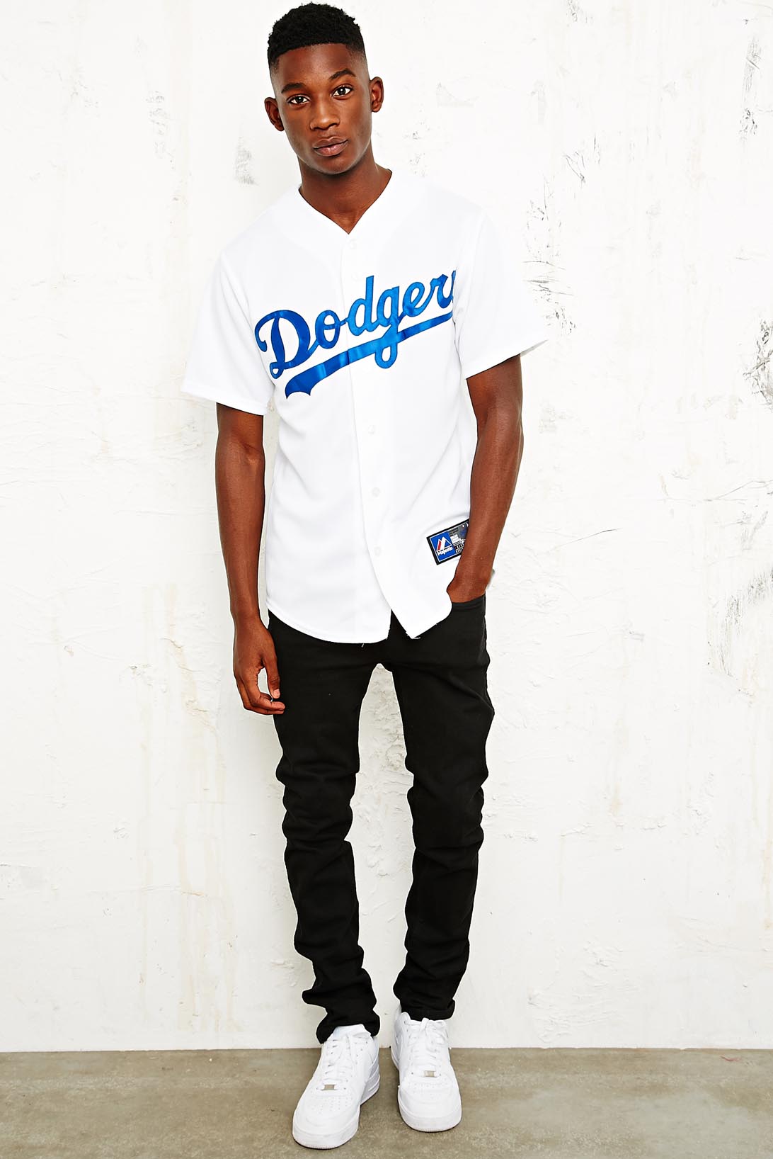 la dodgers baseball shirt