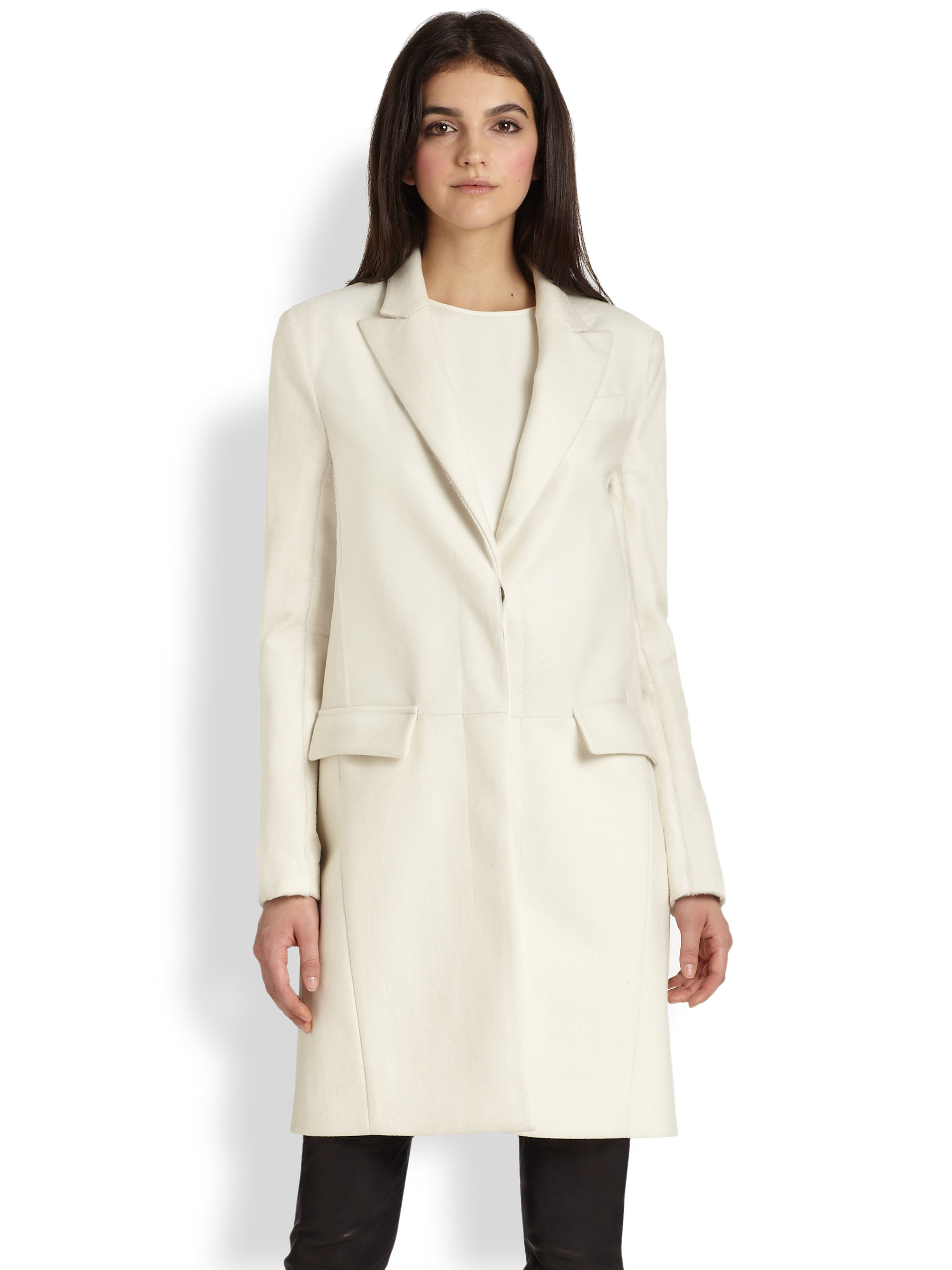 theory white coat