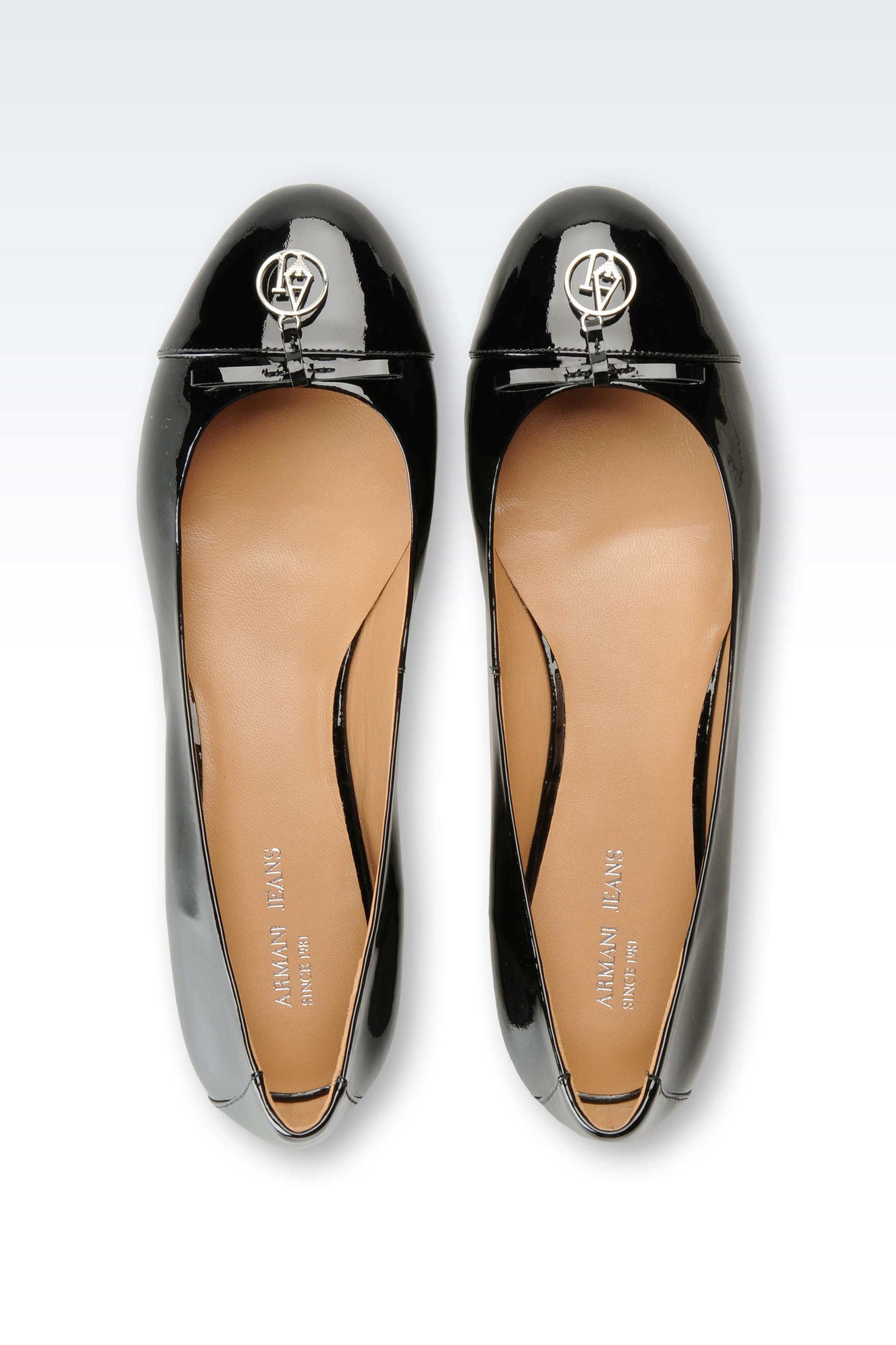 armani ballet flats