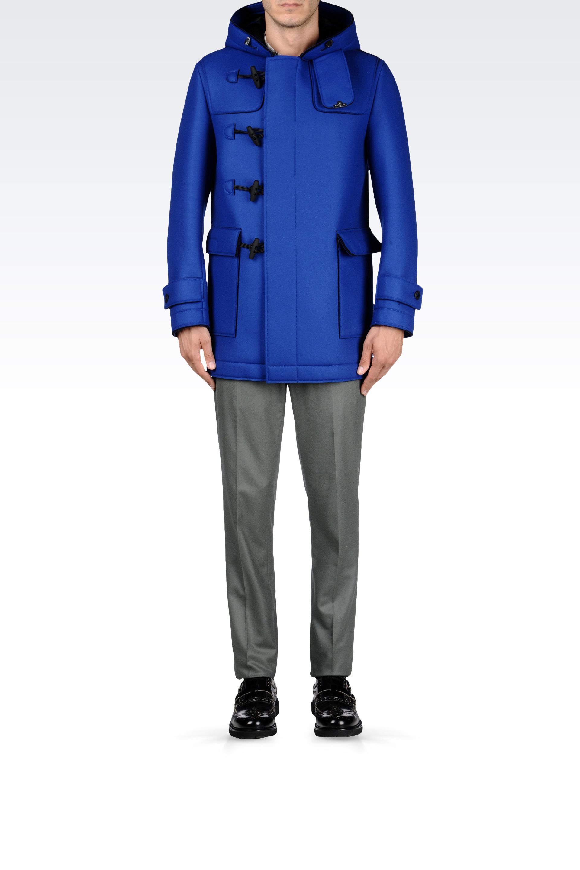 armani duffle coat