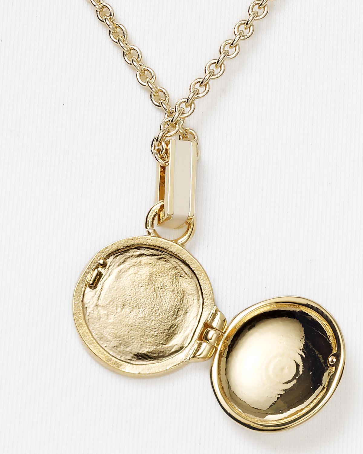 Marc By Marc Jacobs Locket Necklace in Cream (Natural) Lyst