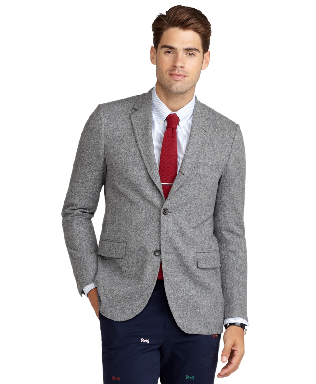 Lyst - Brooks Brothers Cambridge Donegal Sport Coat in Gray for Men