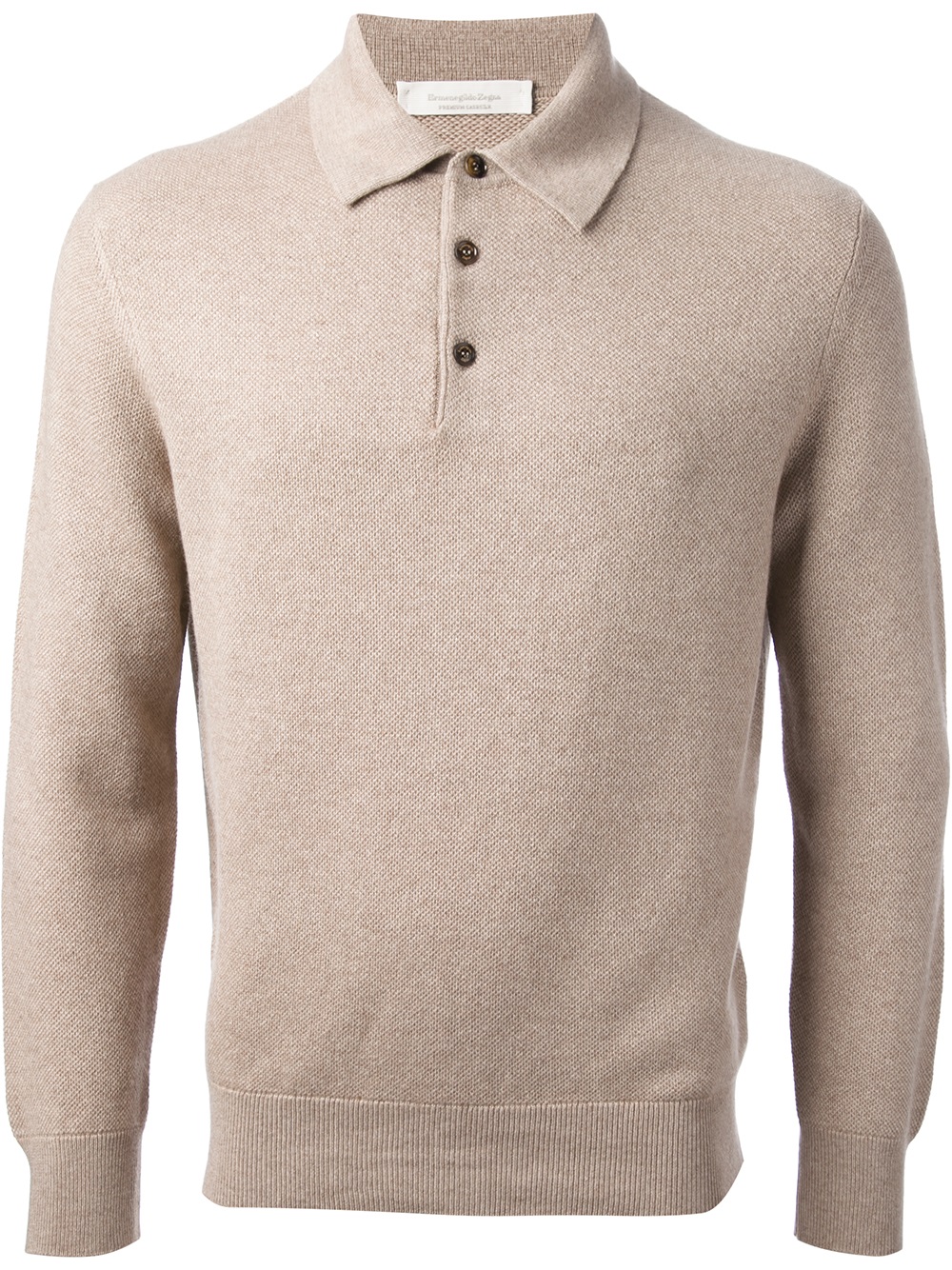 ermenegildo zegna long sleeve polo