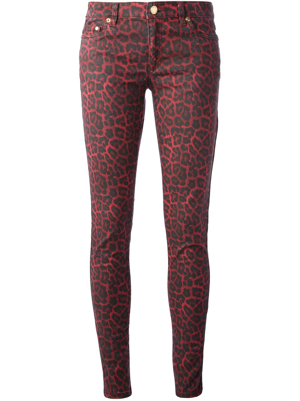 michael kors red jeans