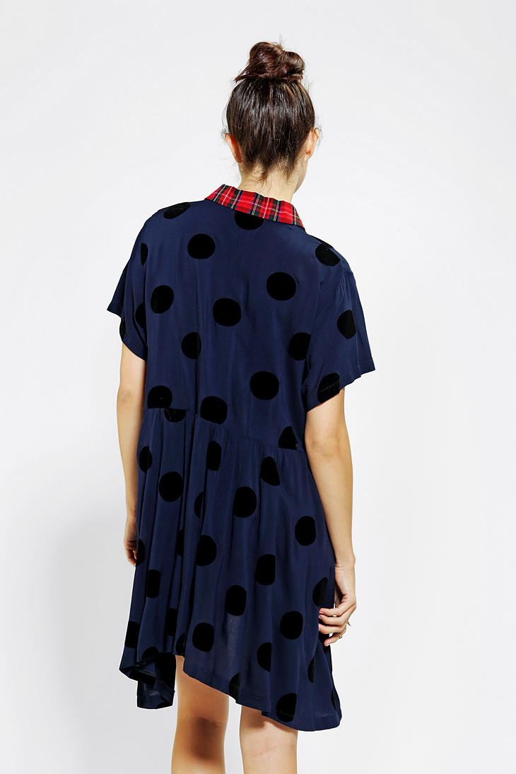 lazy oaf polka dot playsuit