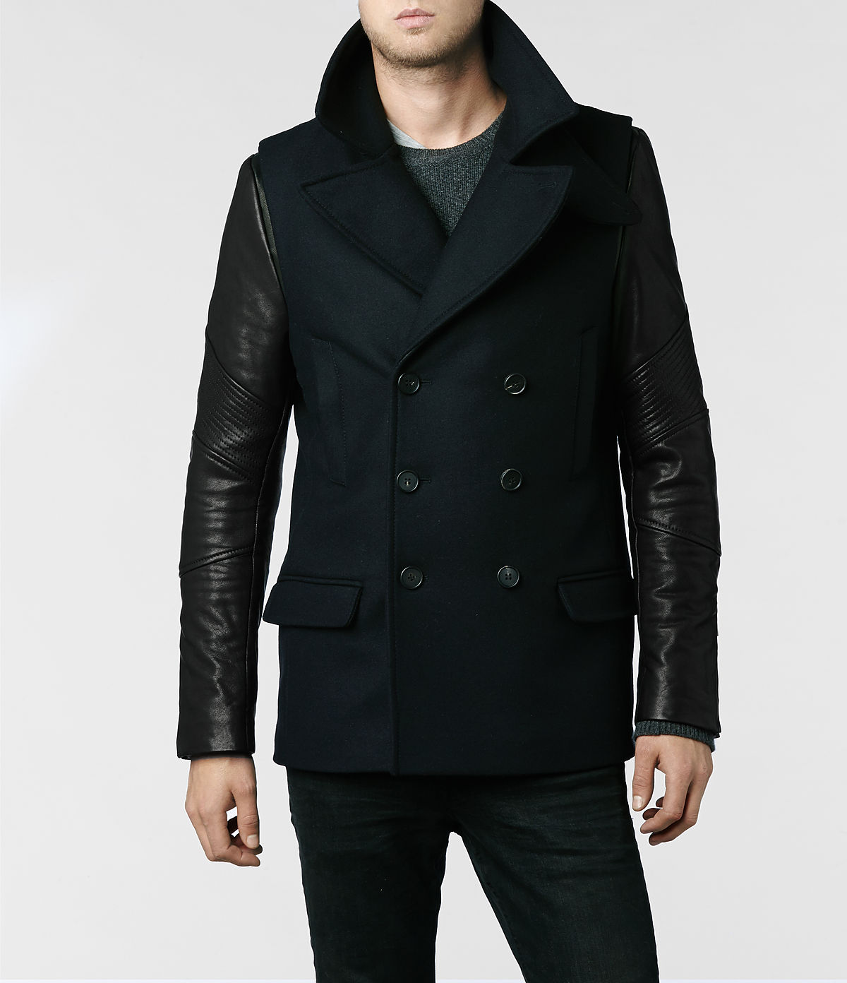 all saints peacoat