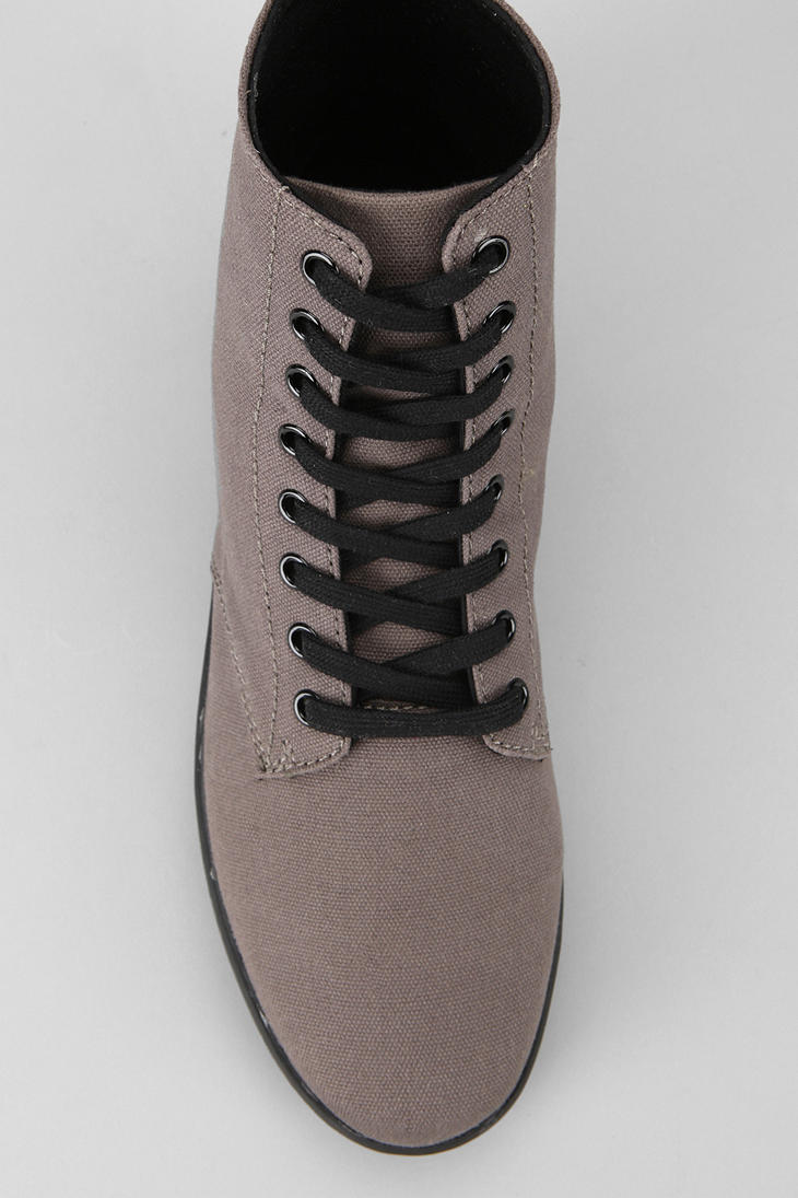 Dr. Martens Alfie 8-Eye Sneaker-Boot in Grey (Gray) for Men - Lyst