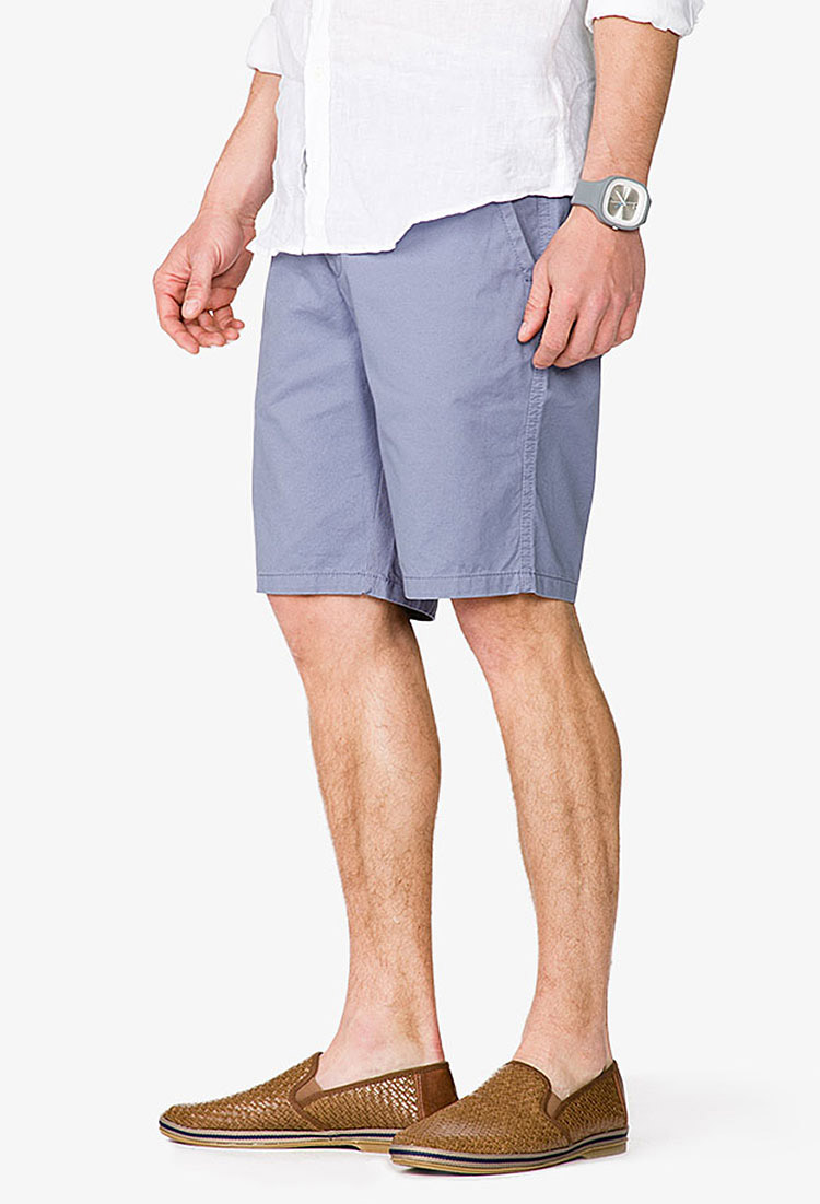 what goes with lavender colored shorts for men