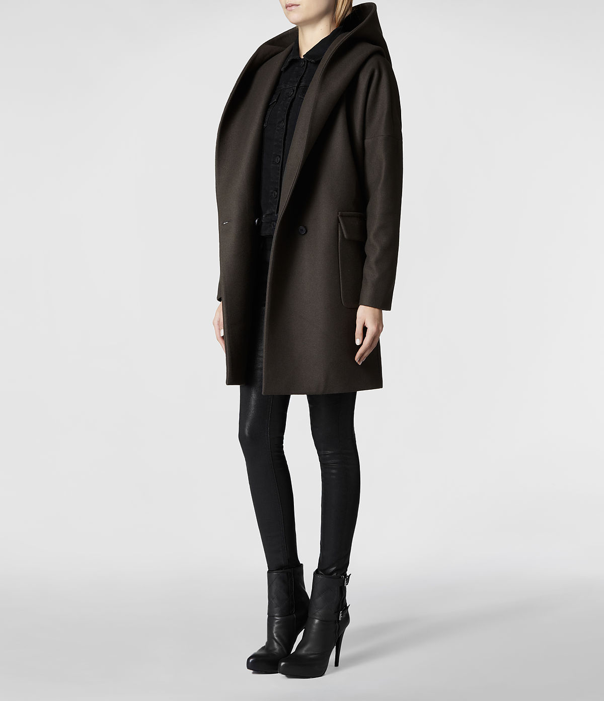 massimo dutti beige coat