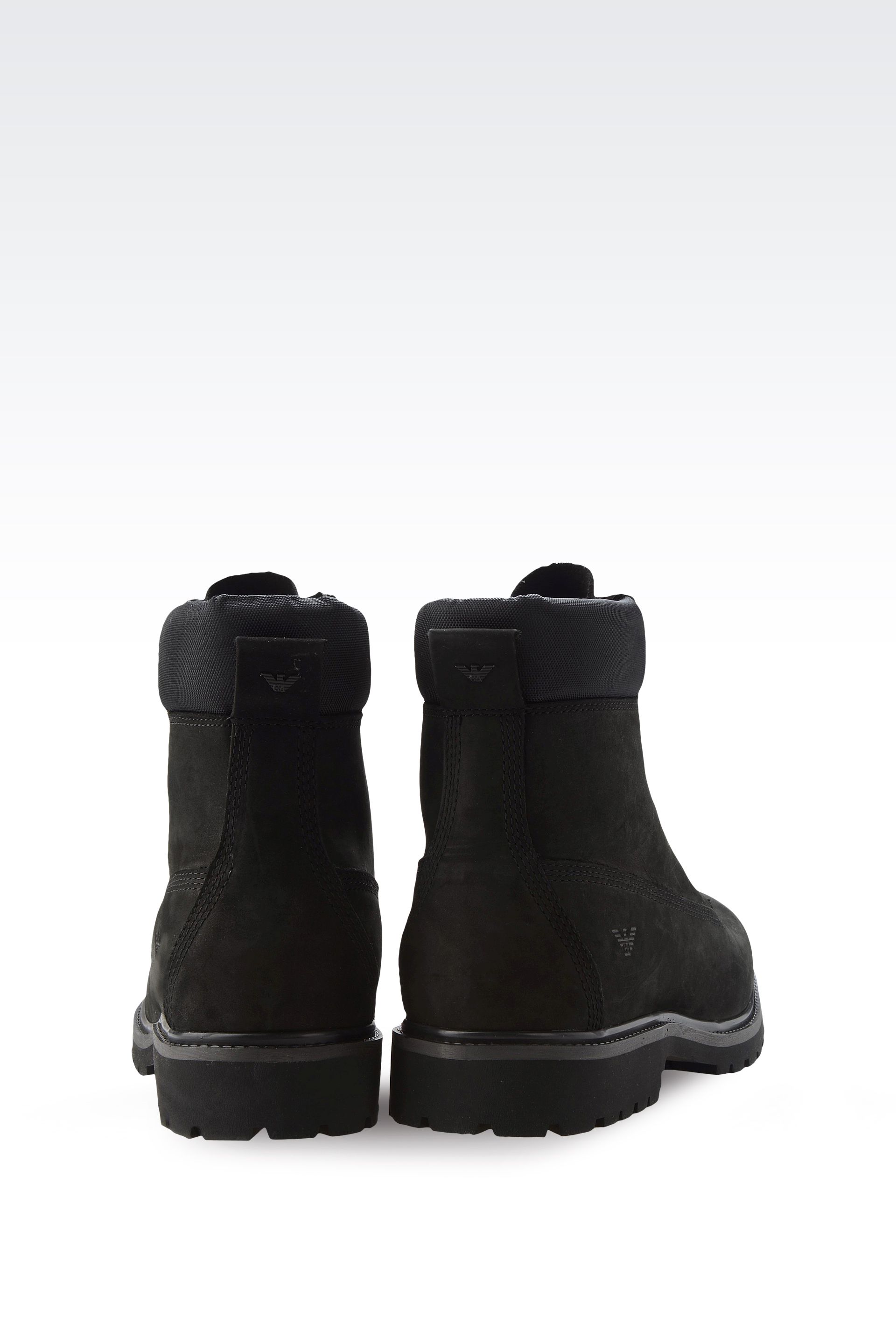 armani combat boots