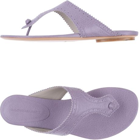 Balenciaga Flip Flops in Purple (Lilac) | Lyst