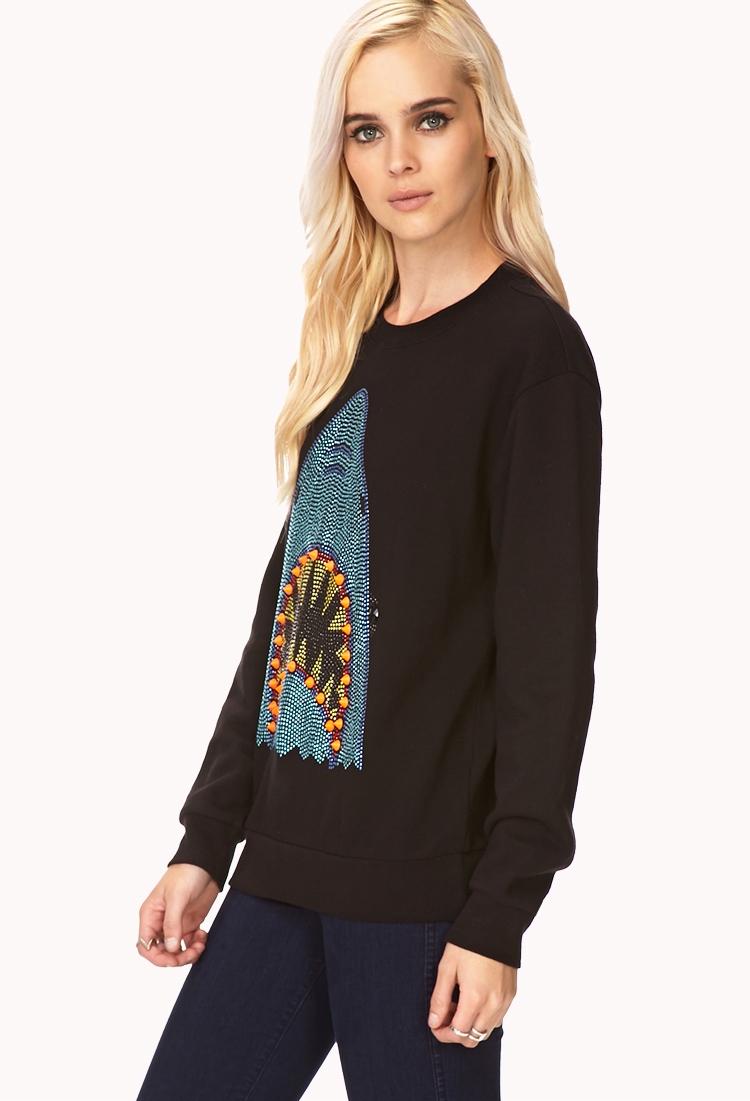 forever 21 shark sweater