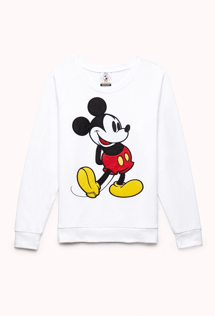 white mickey mouse jumper