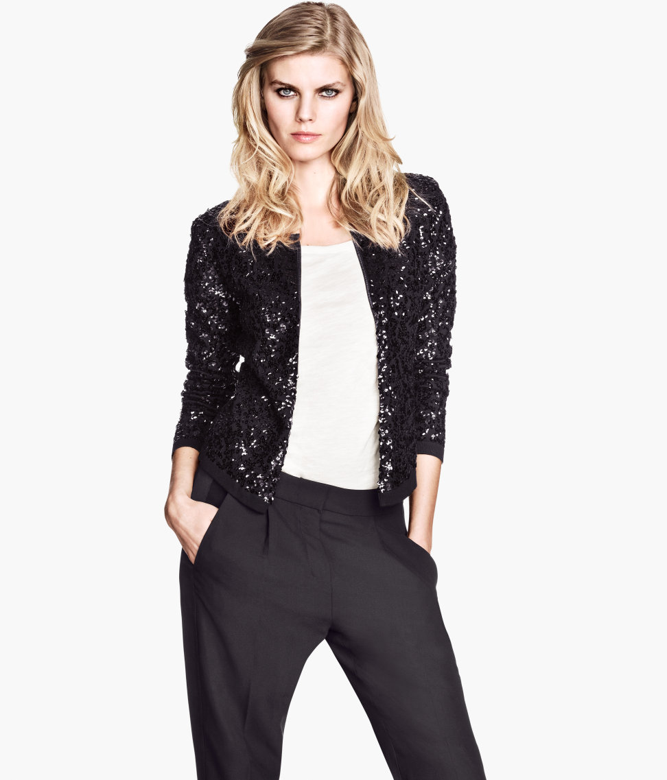 h and m sequin