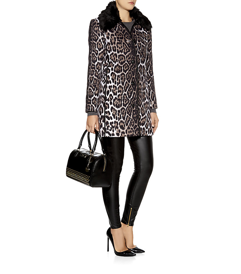 juicy couture leopard backpack