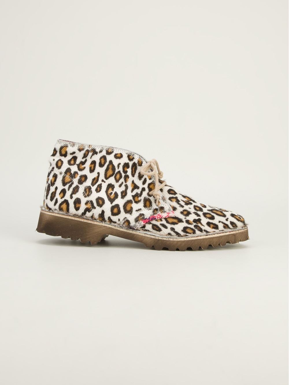 leopard print desert boots