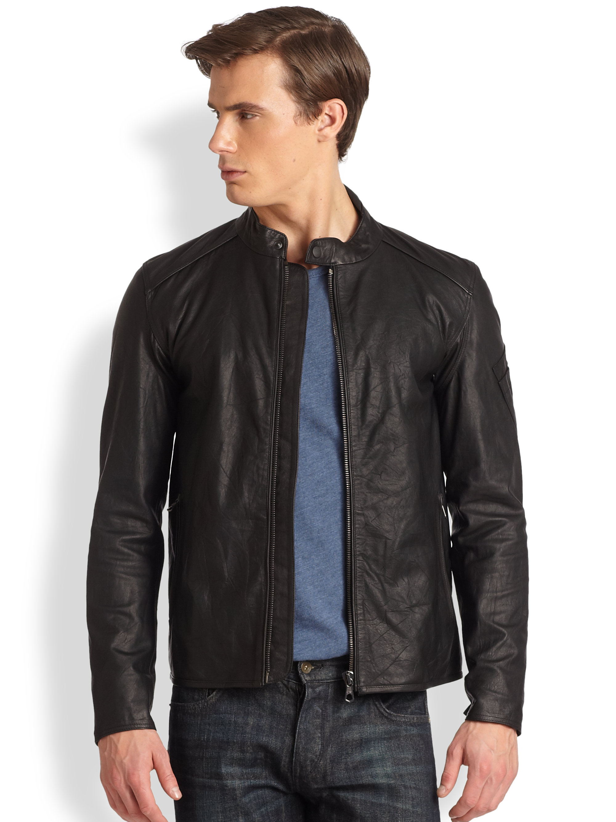 rag and bone leather jacket mens