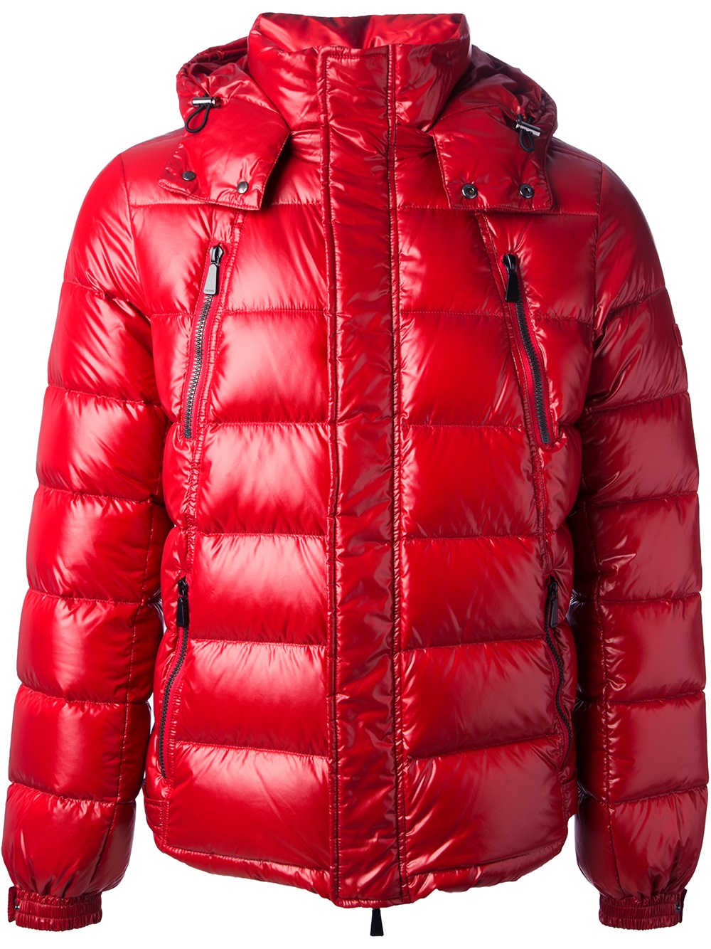 red padded jacket mens