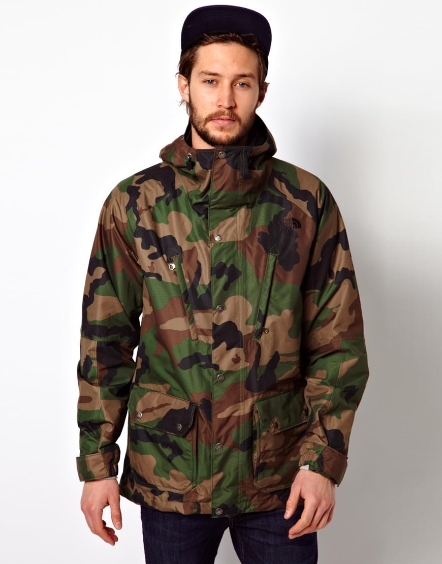 Lyst - The North Face Decagon Camo Snowsport Jacket in Brown for Men