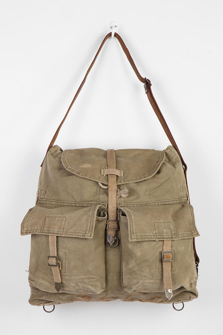 Lyst Urban Outfitters Urban Renewal Vintage Military Messenger Bag in