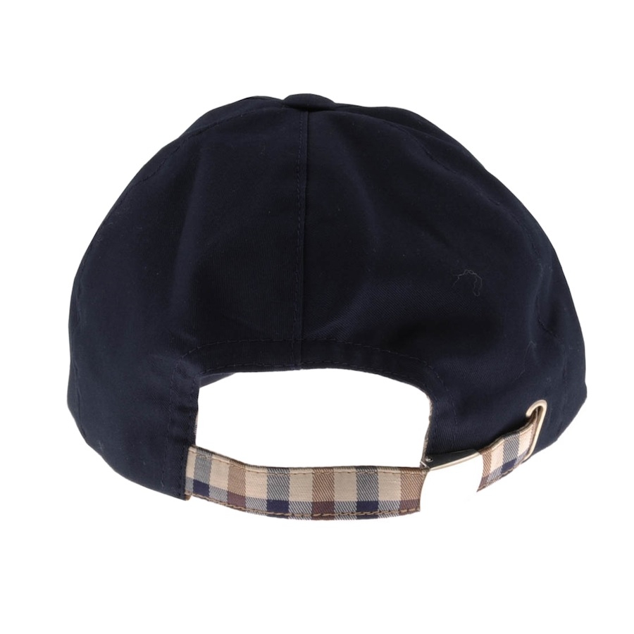 aquascutum cap navy