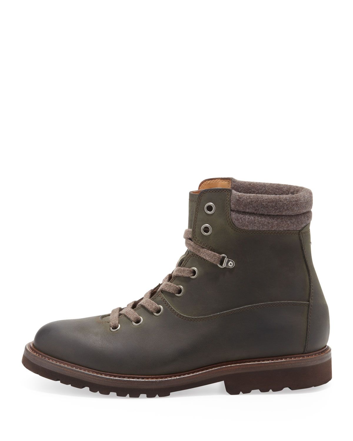 brunello cucinelli hiking boot
