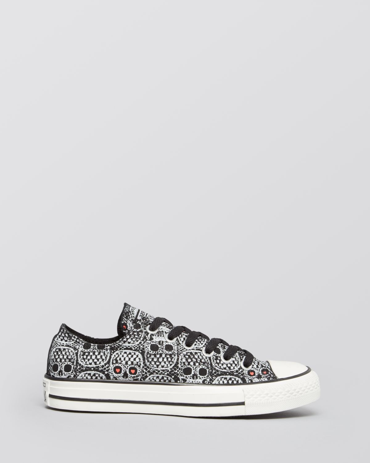 Sneakers All Star Skull Lace Print 