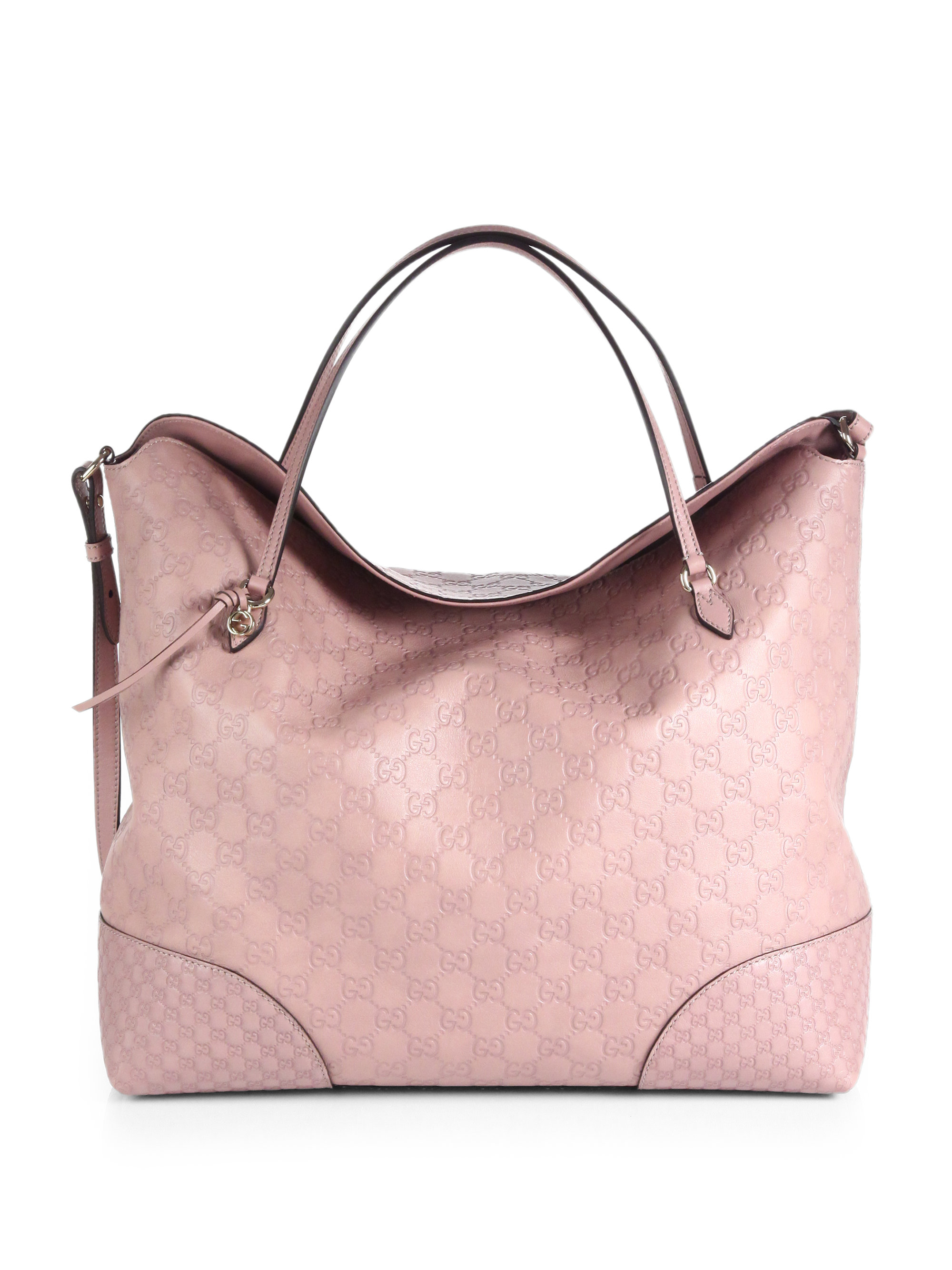 gucci pink leather bag