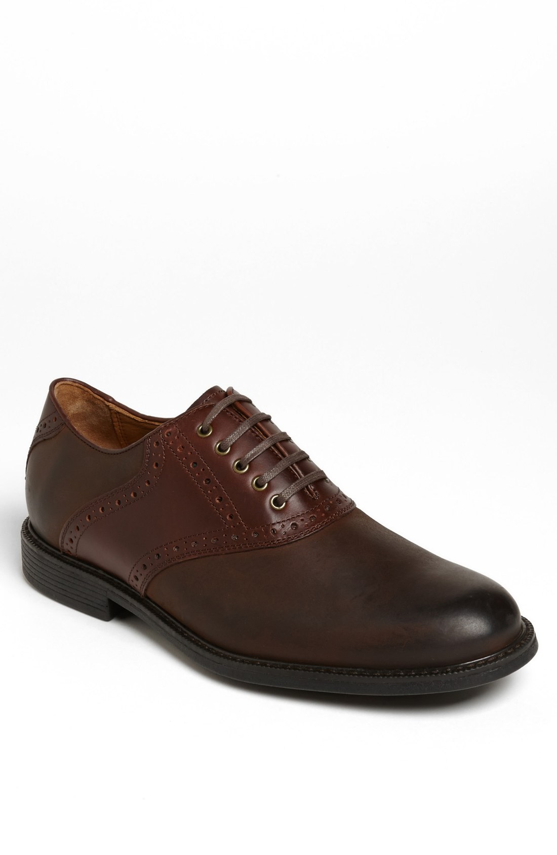 Johnston  Murphy 'Cardell' Waterproof Saddle Oxford in Brown for Men ...