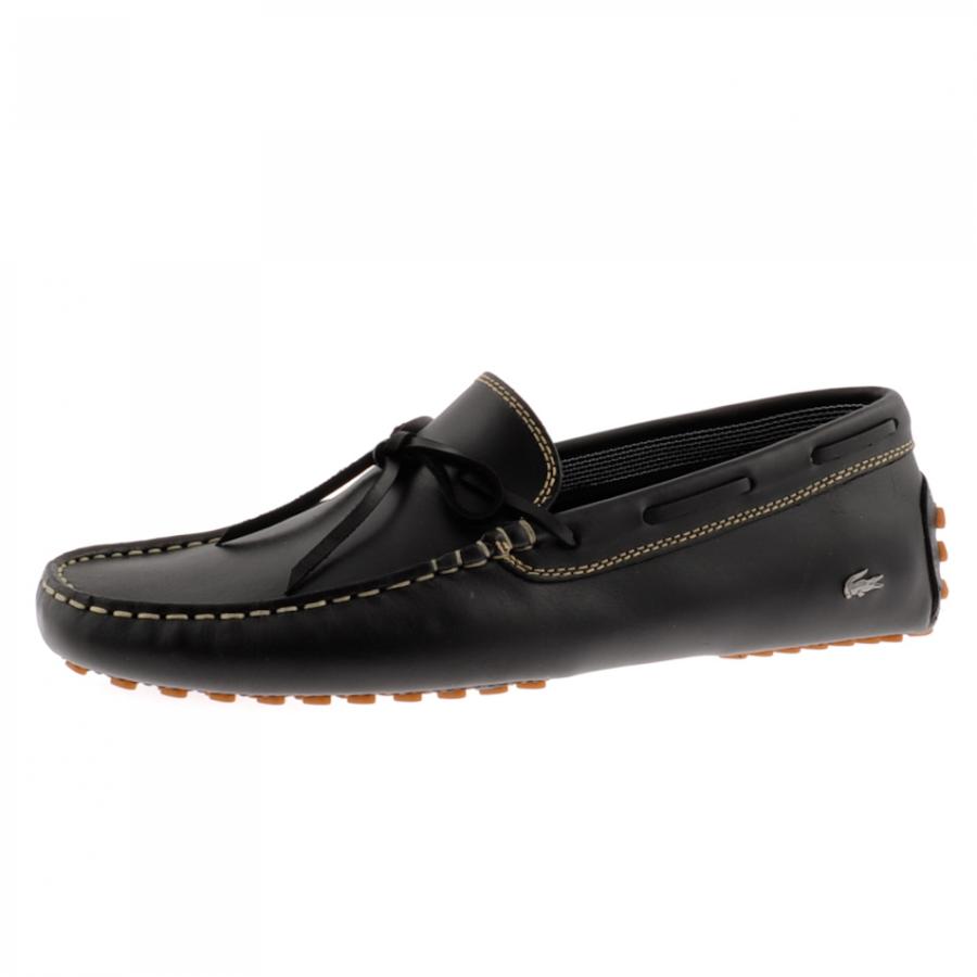lacoste black shoes for men