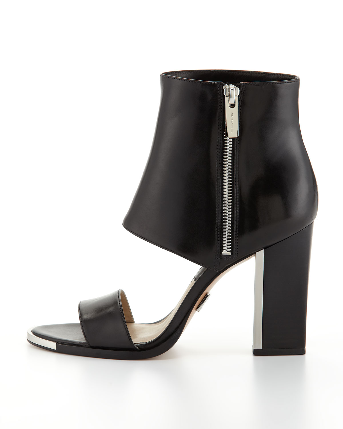 schuh caitlin ankle boot with buckle in black