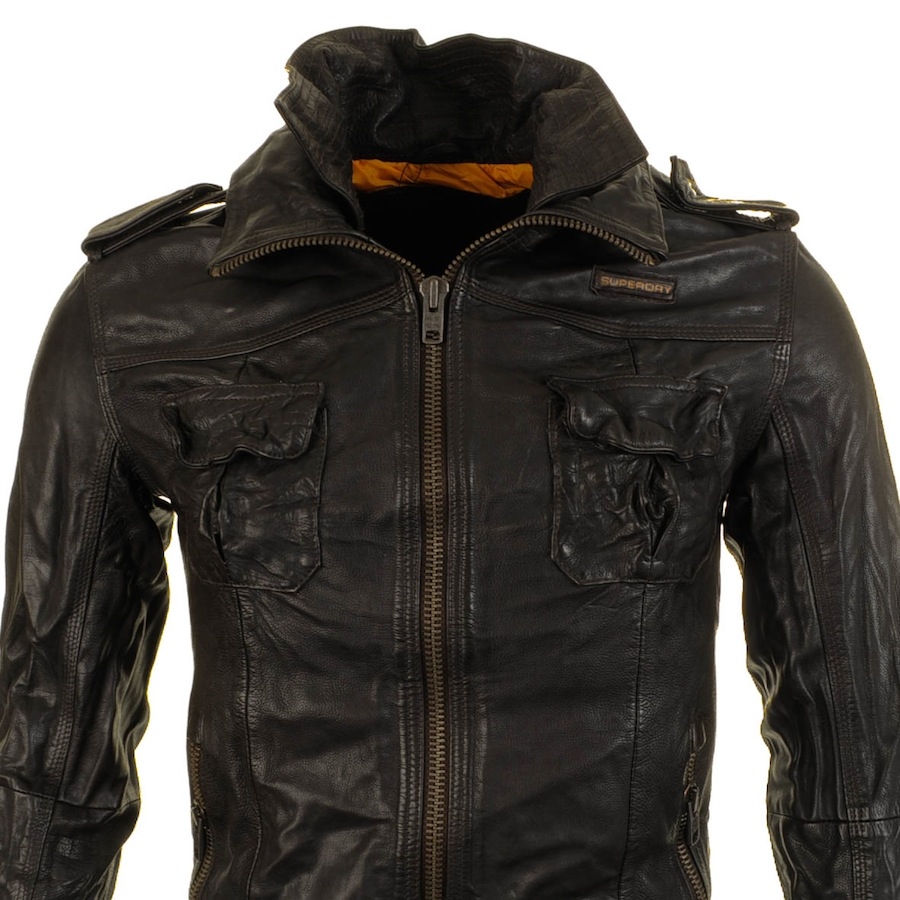 superdry ryan leather jacket