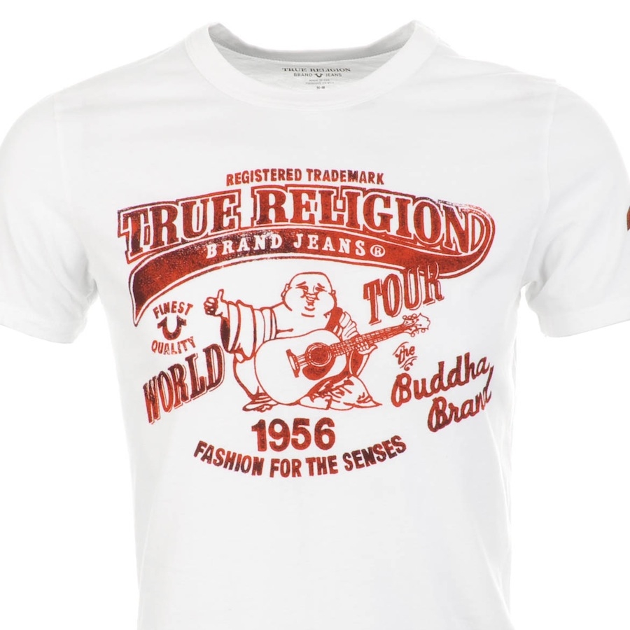 True Religion Denim World Tour Update T Shirt In White For Men Lyst   True Religion White World Tour Update T Shirt Product 2 14652648 676140672 