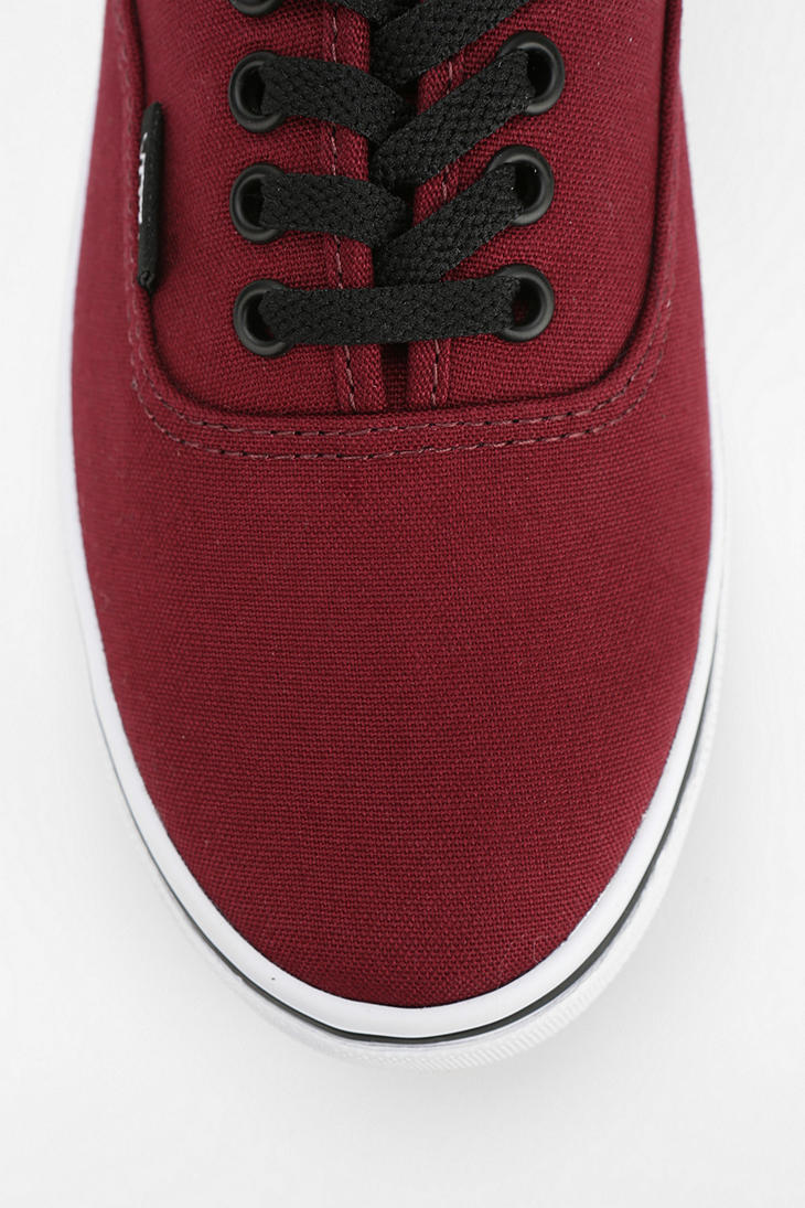 vans lo pro maroon