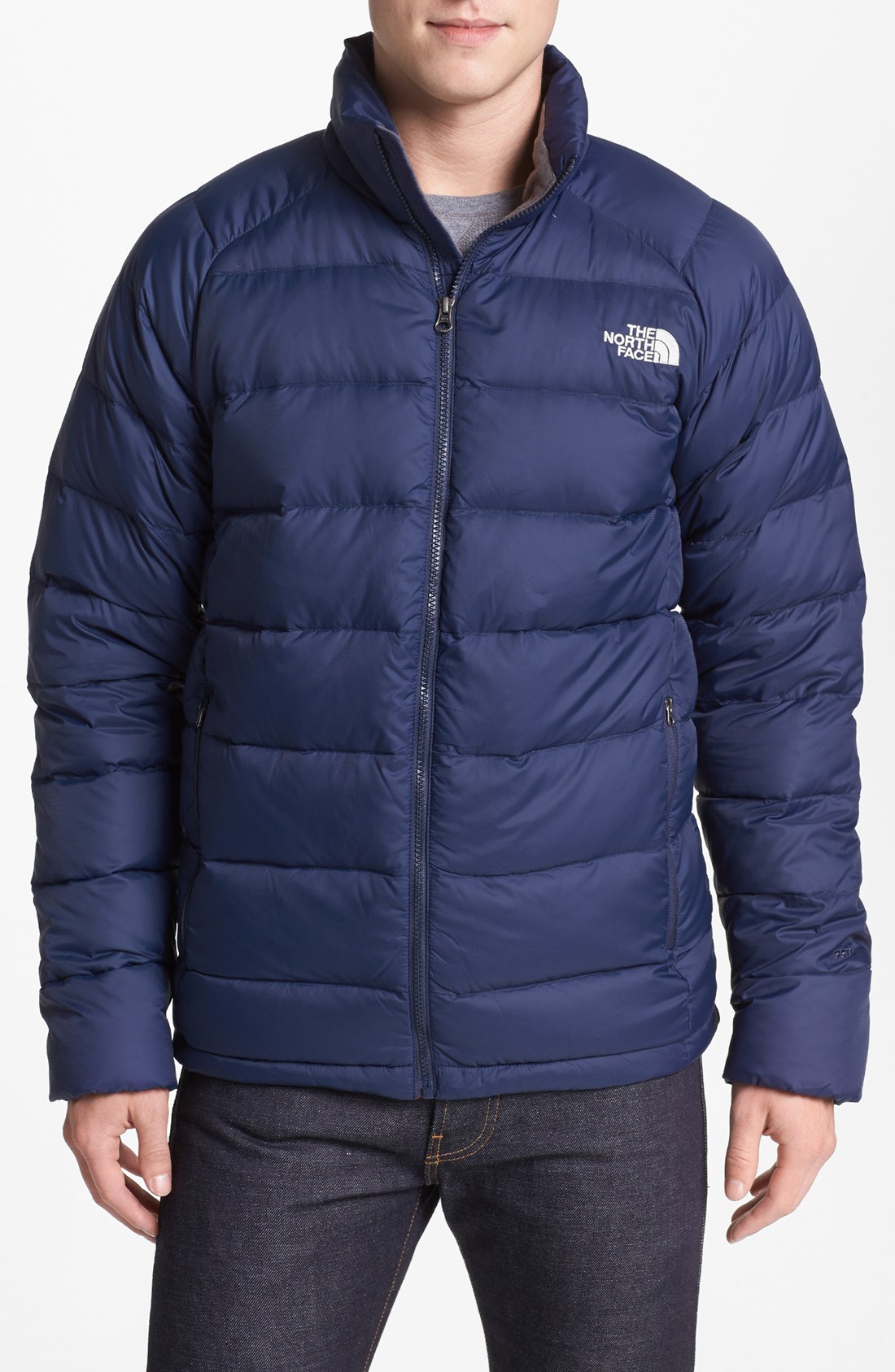 The North Face Harbor Down Layering Jacket in Blue for Men (Cosmic Blue ...