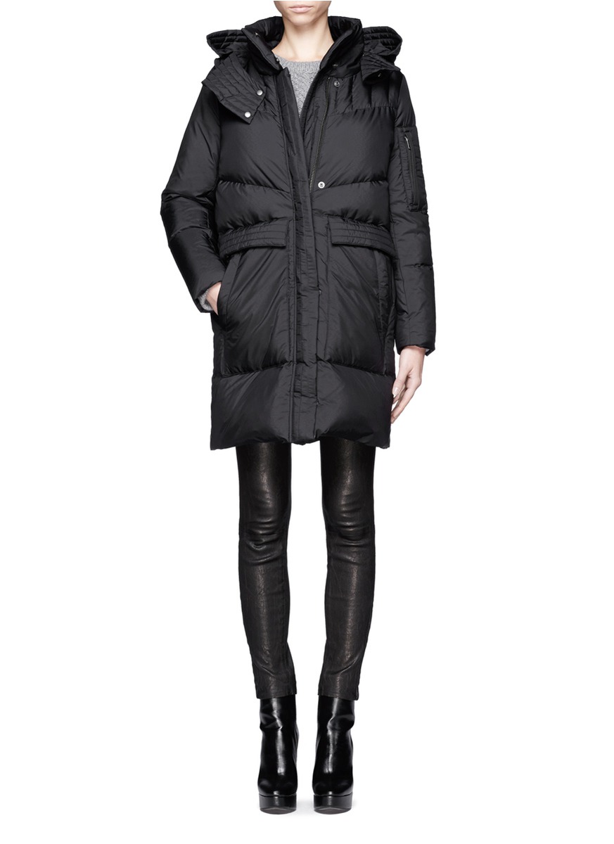 helmut lang down jacket