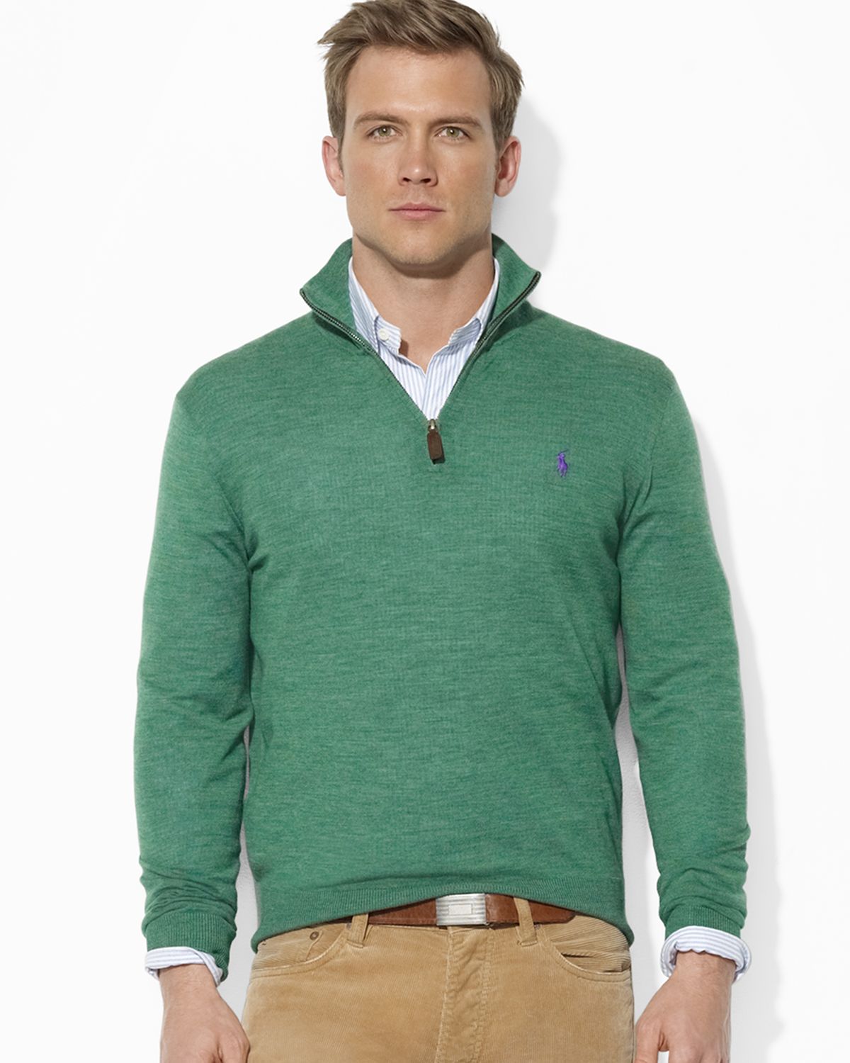 green ralph lauren jumper