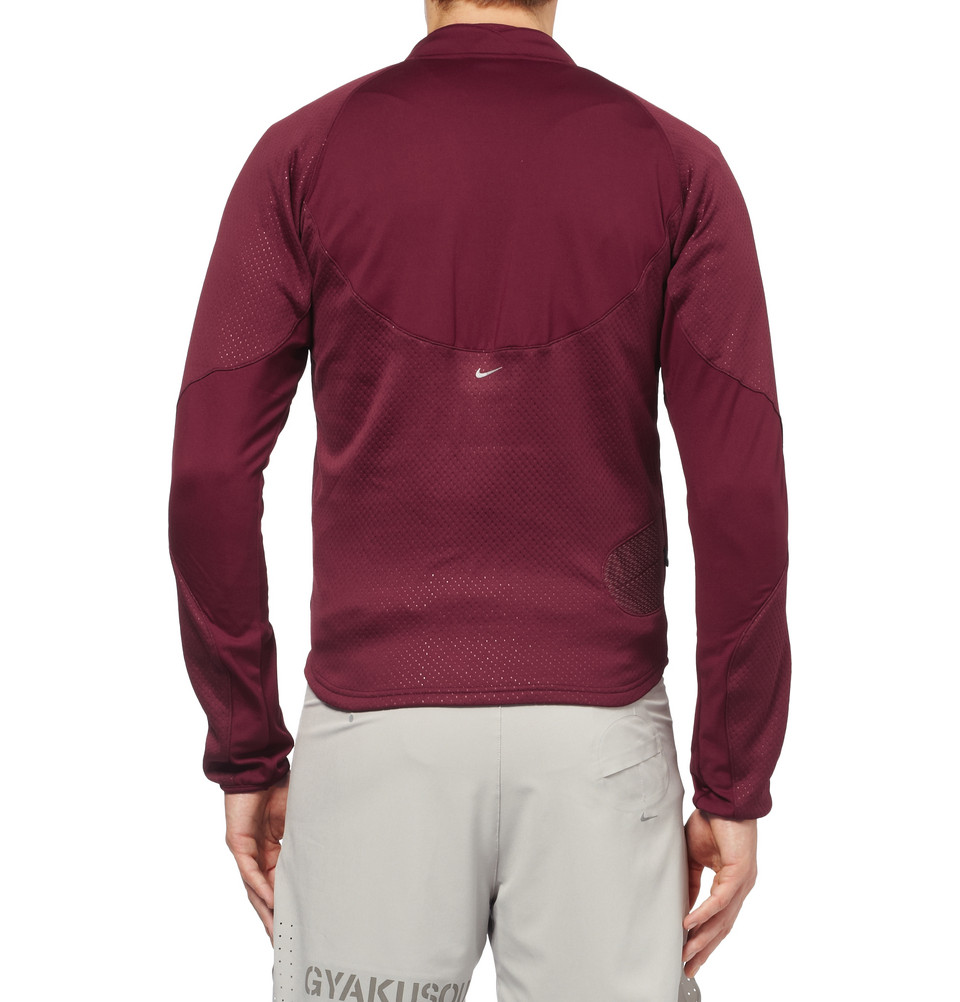 Nike Gyakusou Drifit Thermal Running Jacket in Red for Men Lyst