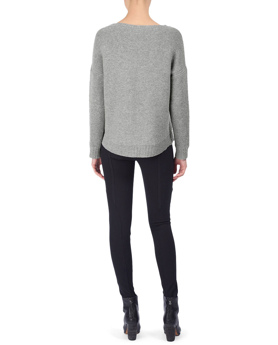 Rag & Bone Adrienne Sweater in Grey (Gray) - Lyst