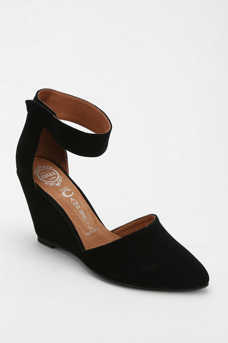 jeffrey campbell black wedges