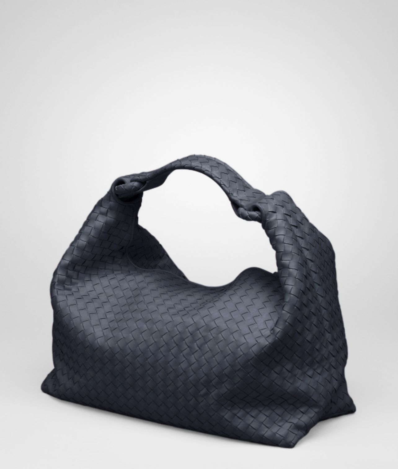 Bottega Veneta Prusse Intrecciato Light Calf Sloane Bag in Blue - Lyst